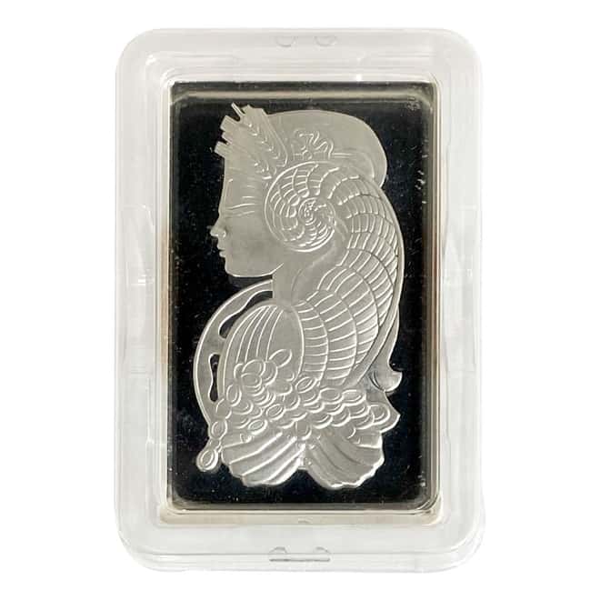 Vintage Assay - 5 oz Silver Bar PAMP Suisse Lady Fortuna .999 Fine