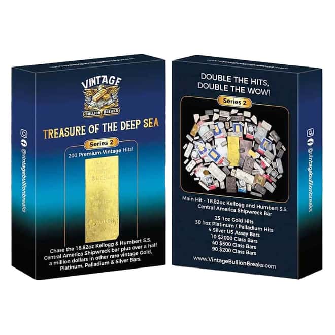 Vintage Bullion Breaks Series 2 Treasure of the Deep Sea Mystery Box Sealed