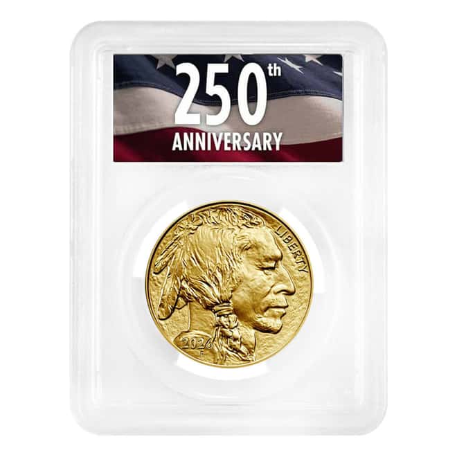 2026 1 oz $50 Gold American Buffalo PCGS MS 70 FDOI