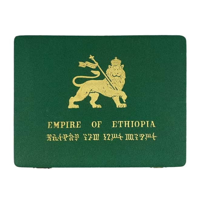 1966 Ethiopia 4.39 oz Haile Selassie Gold 5-Coin Set (w/Box & COA)