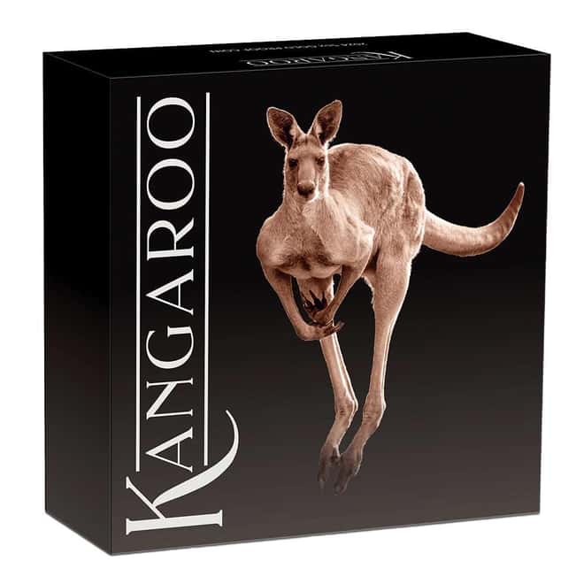 2024 5 oz Proof Gold Australian Kangaroo Perth Mint Coin (w/Box & COA)