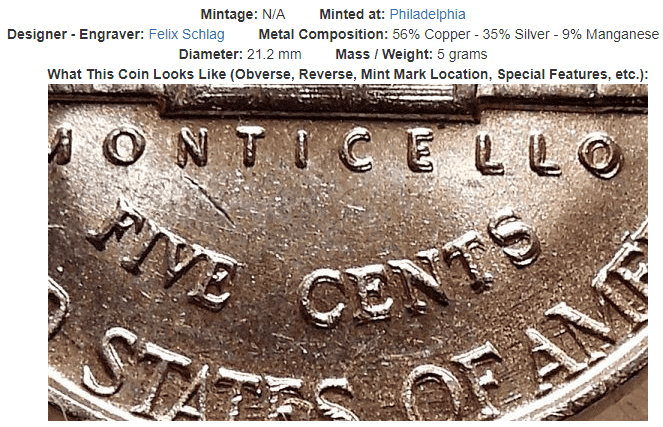 Doubled Die Reverse Value