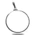 Sterling Silver 32.7 mm Coin Bezel Frame Mount for 1 oz Gold American Eagle $50 Coin