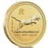 1998 1 oz $100 Gold Lunar Year of the Tiger Australia Perth Mint Series I BU