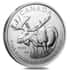 2012 1 oz Silver Canadian Moose - Wildlife Series