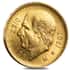 1907 Mexico 10 Pesos Gold Coin AU AGW .2411 oz