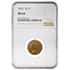 1926 $2.5 Indian Head Gold Quarter Eagle Coin NGC MS 64