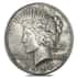 1921 Silver Peace Dollar High Relief VG-XF
