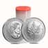 Roll of 25 - 2015 1 oz Canadian Silver Maple Leaf Lunar Sheep Privy