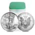 Roll of 20 - 1992 1 oz Silver Eagles Brilliant Uncirculated