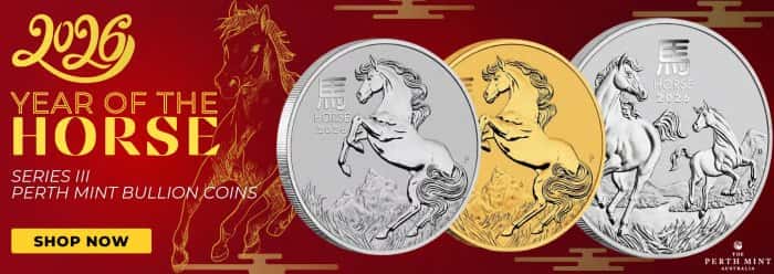 Perth Mint 2026 Lunar Horse banner