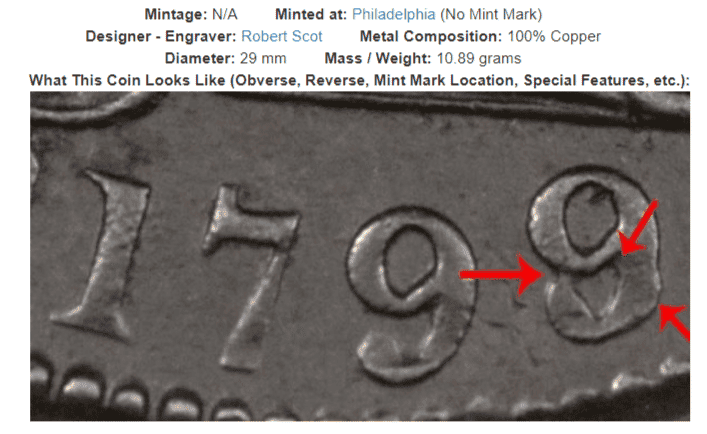 1799 Draped Bust 2