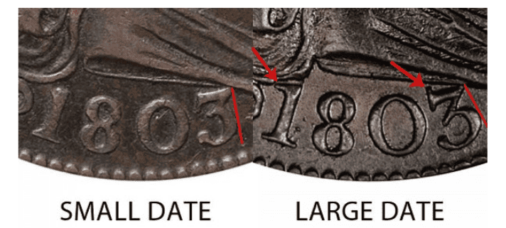 1803 Draped Bust 1.