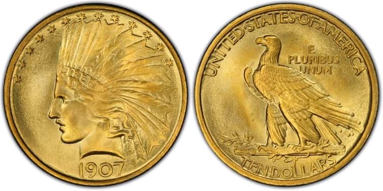 10 Dollar Indian Head Gold Coin Value