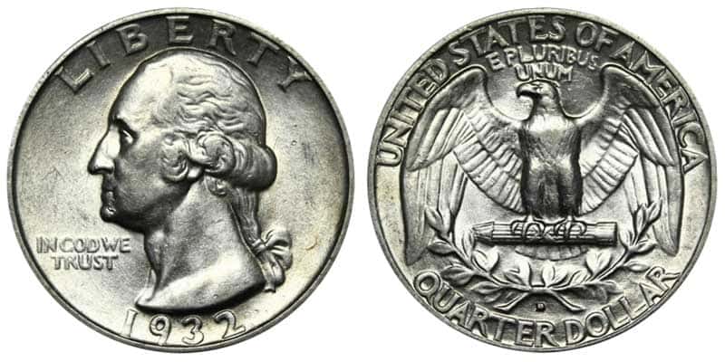 1932-D Washington Quarter
