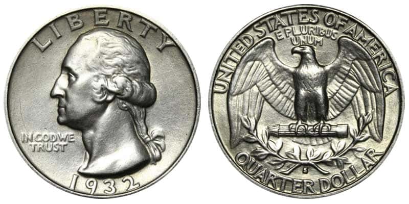 1932-S Washington Quarter
