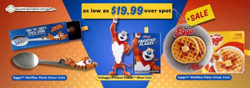 Bullion Exchanges Exclusive American Breakfast Collection