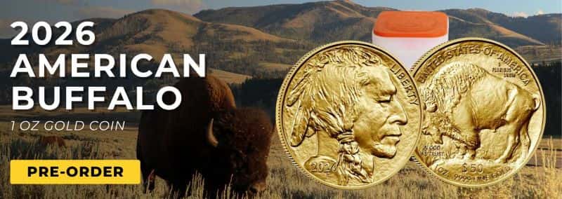 &nbsp;2026 1 oz Gold American Buffalo $50 Coin BU