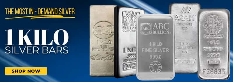 1 Kilo Silver Bars