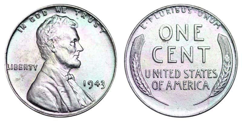 1943 Steel Wheat Penny