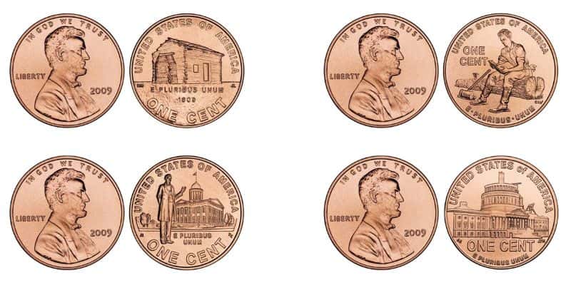 2009 Lincoln Bicentennial Cents