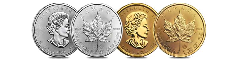 2018 Canadian Maple Leaf Coins