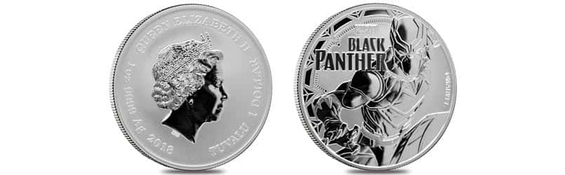 Black Panther silver coin