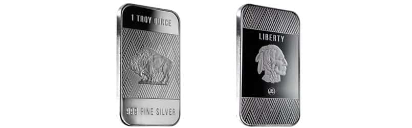 American Buffalo Silver Bar RMC
