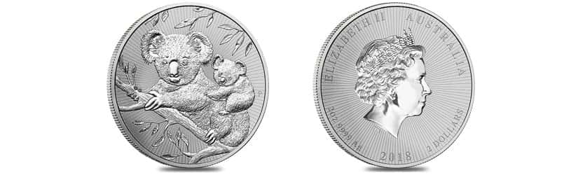 2 oz. Silver Koala Coin