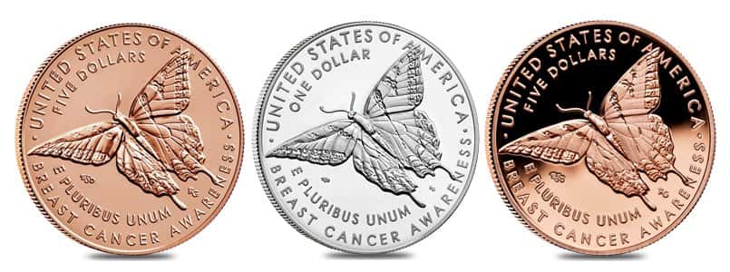 2018 P Breast Cancer Awareness Commemorative Dollar