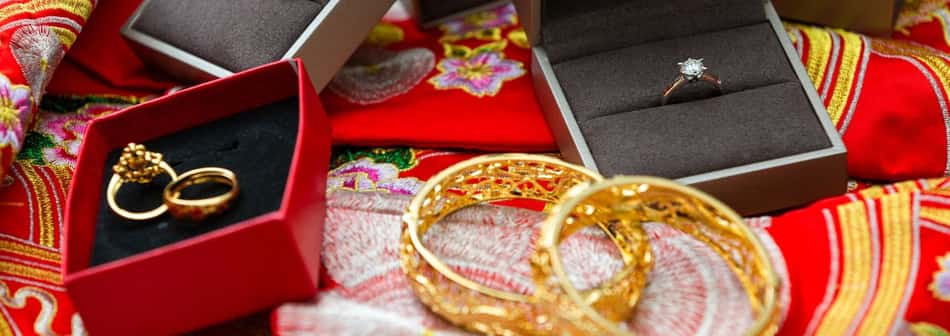 Gold rings