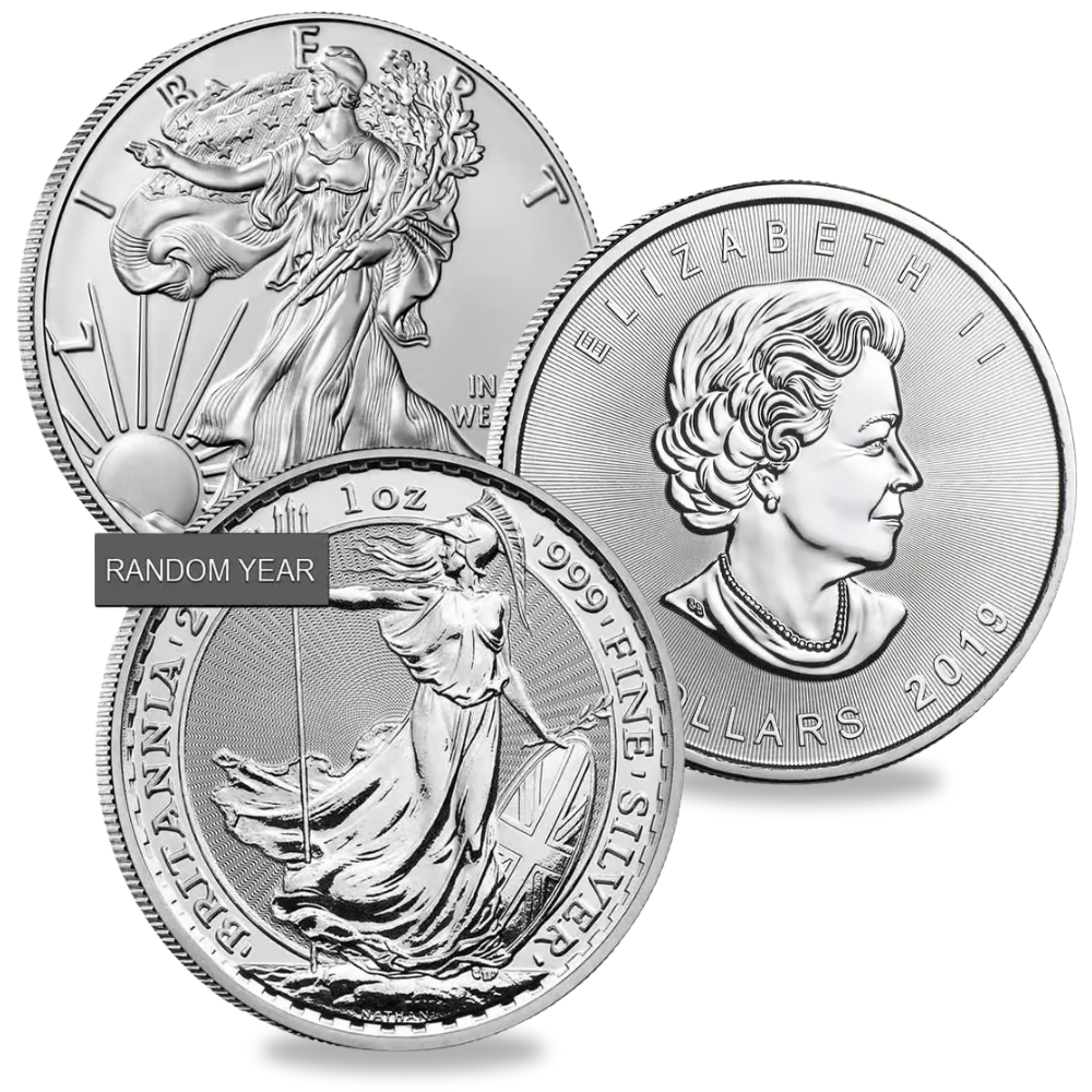 Random Year Silver Coins for Sale | Low Premium Bullion