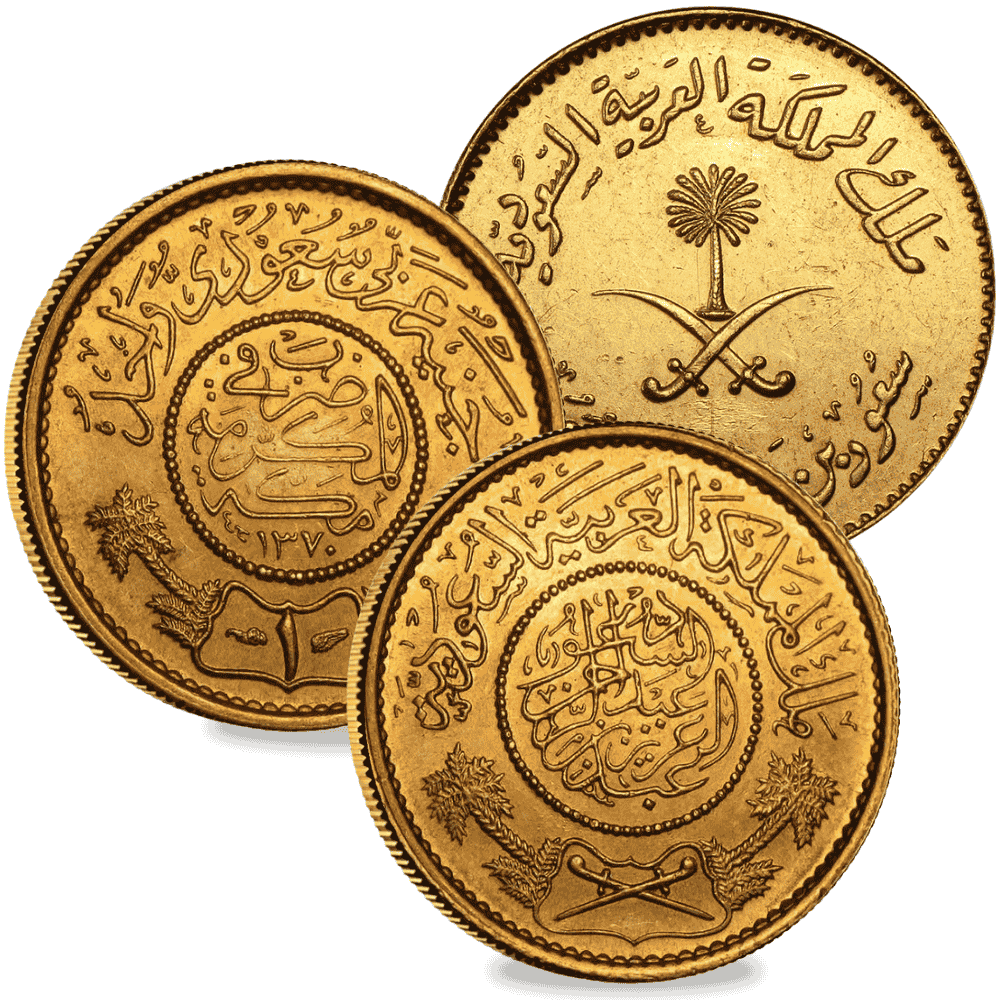 Buy Gold Coins From Saudi Arabia Online | Bullion Exchanges