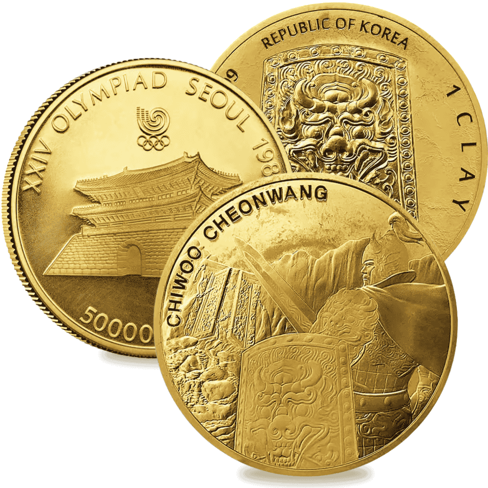 Gold Coins and Medals From South Korea | Bullion Exchanges