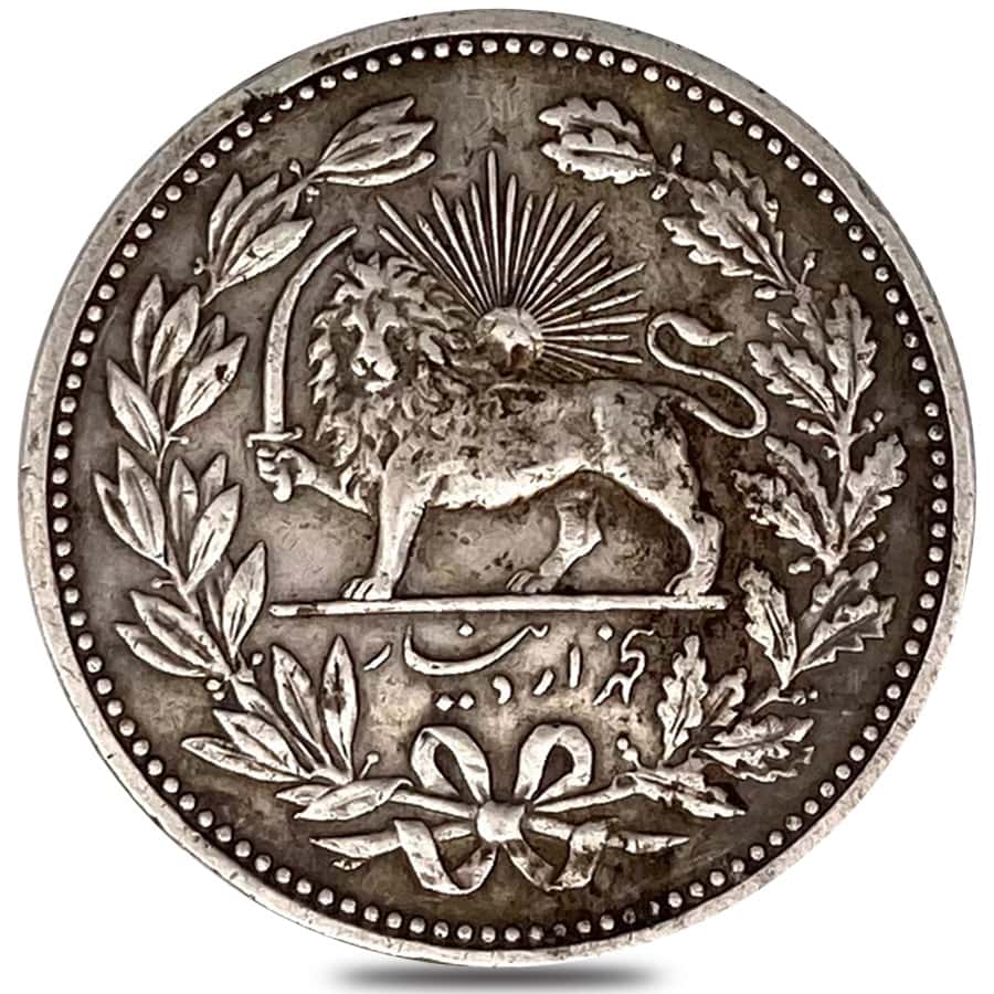 1902 (AH 1320) Muzaffar 5000 Dinars Silver|Bullion Exchanges