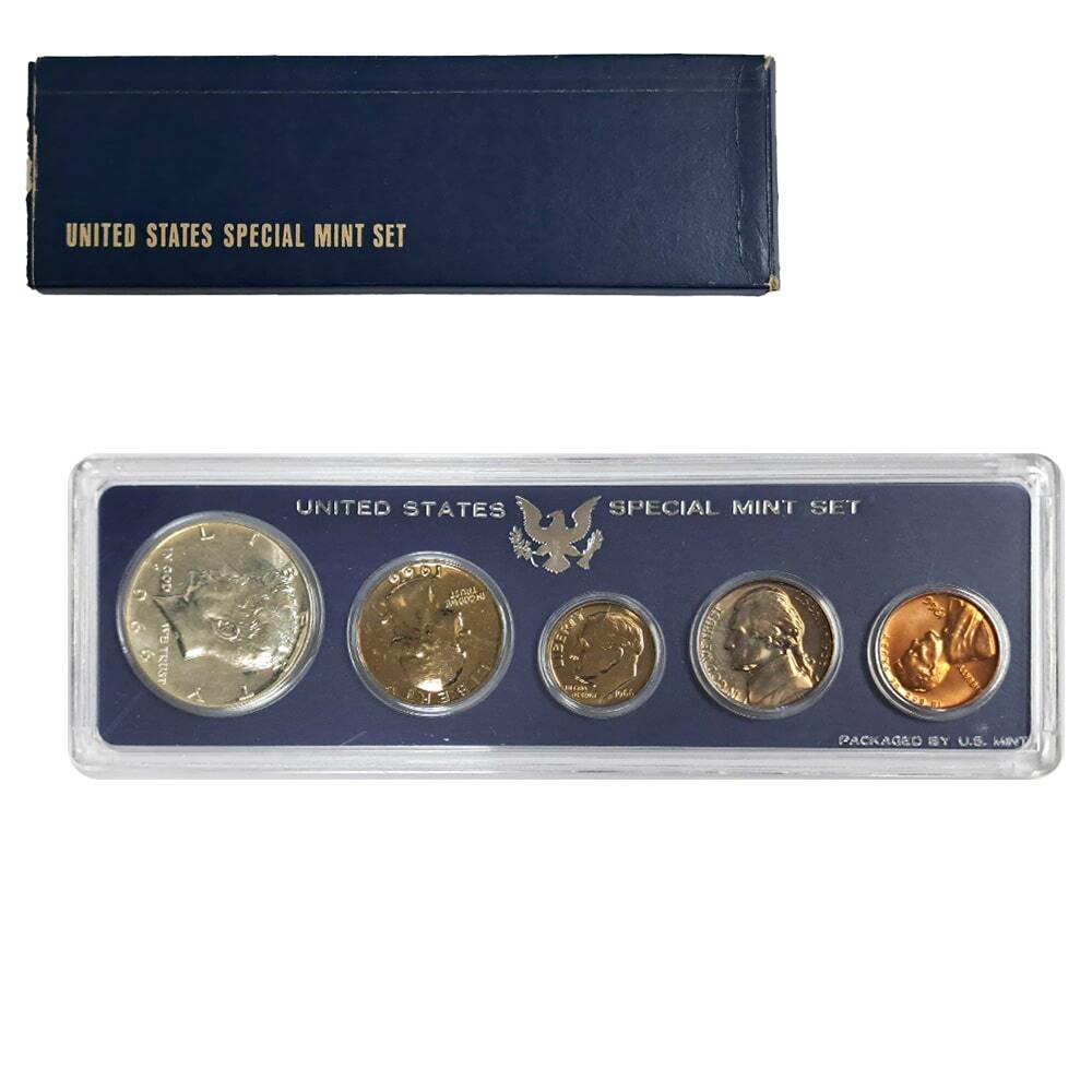 1966 US Special Mint 5-Coin Set (w/Box, US Mint)