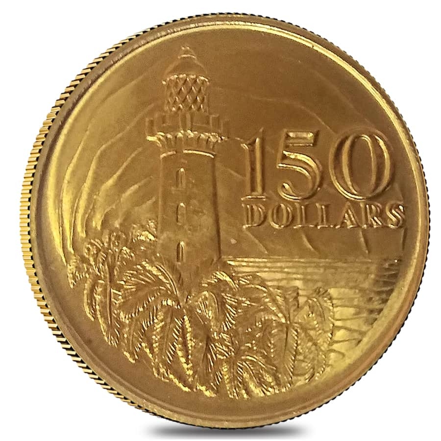 1969 Gold Singapore 150th Anniv $150 Coin | Bullion Exchanges
