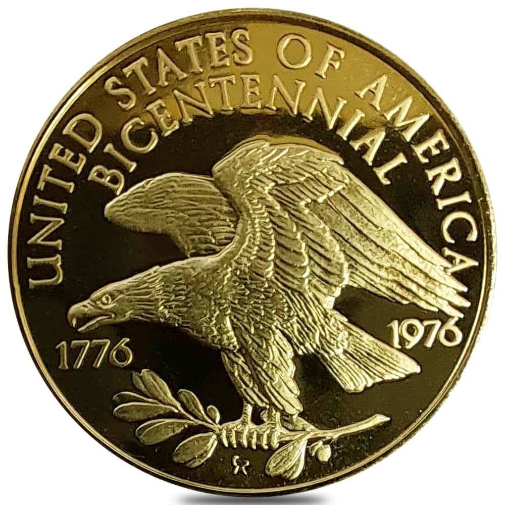 1976 US Bicentennial Gold Medal of 13 States