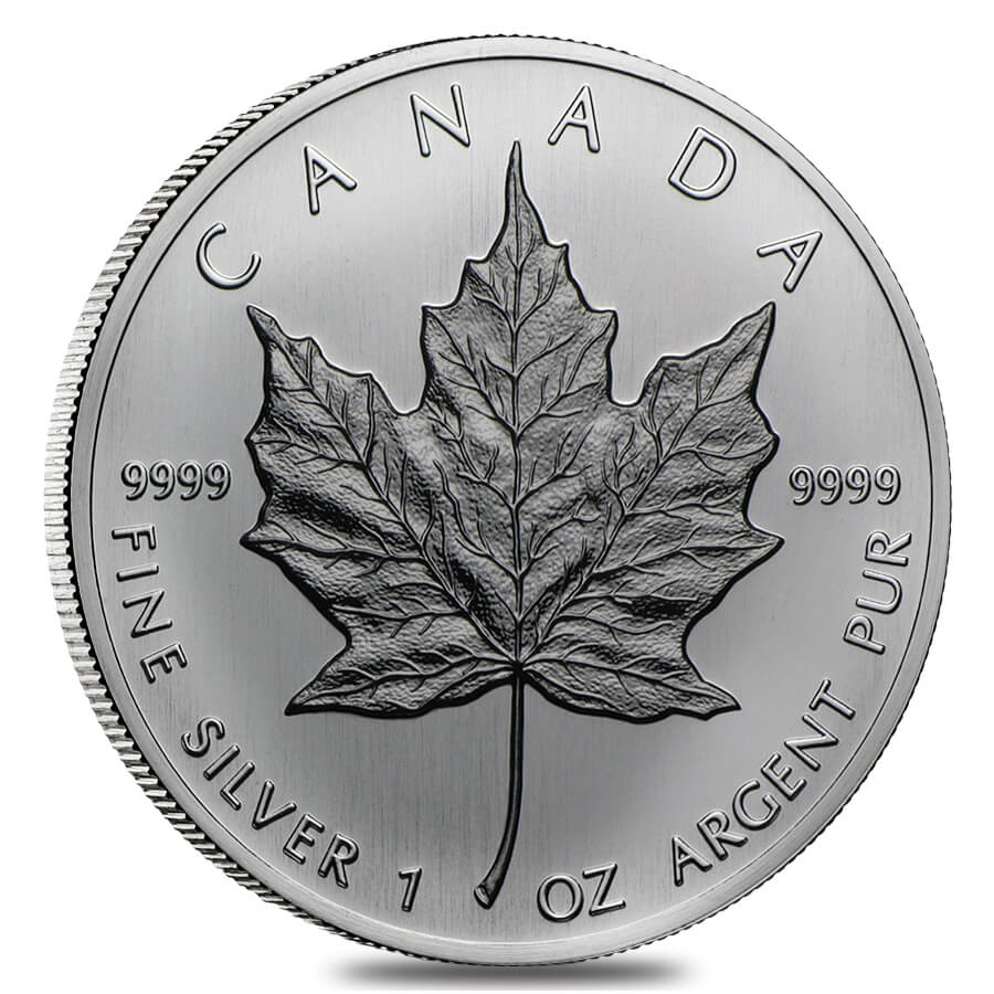 1988 1 oz Silver Maple Leaf Coin BU (Sealed) | Bullion Exchanges