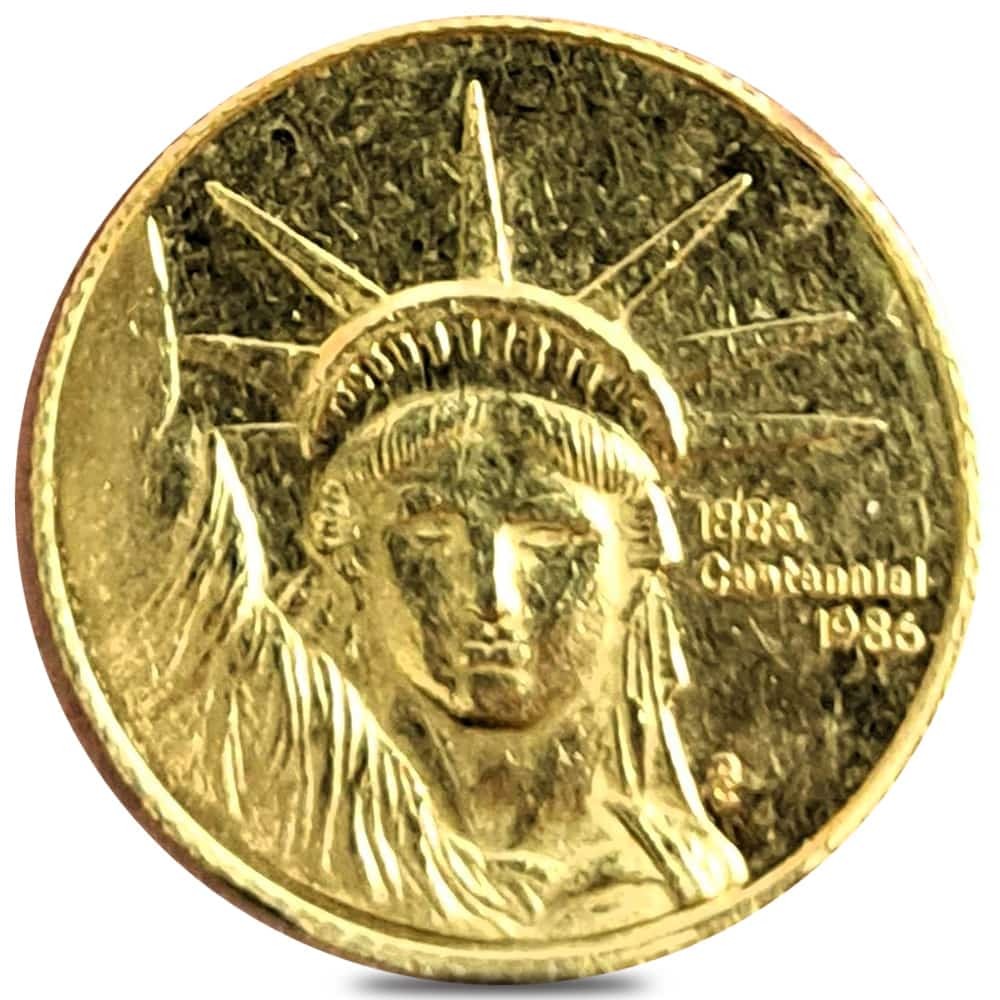 エンゲルハード（Engelhard） 1/20 oz Engelhard MTB Liberty Trade Gold Round (Ex-Jewelry)