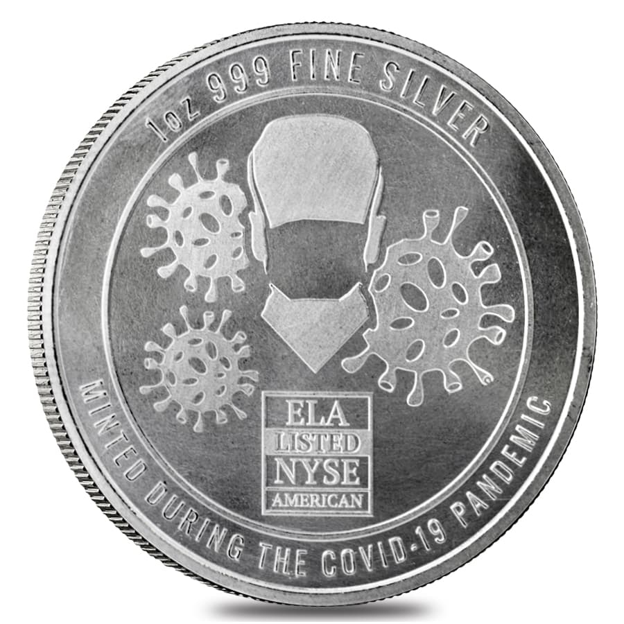 1 oz Silver COVID-19 Essential Workers Round | Bullion Exchanges