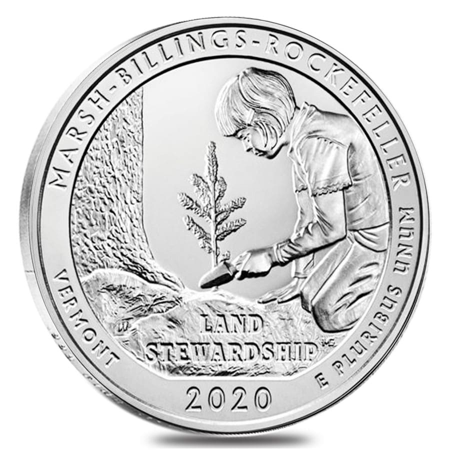2013年 ATB 銀貨 5オンス ネバダ・グレート・ベイスン Buy 2013 5 oz Silver ATB Great Basin National Park, NV | APMEX