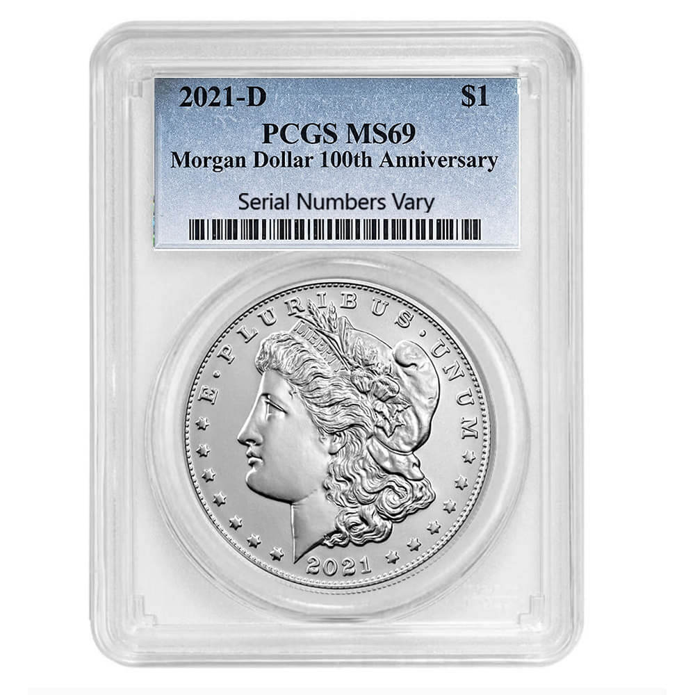2021-D Morgan Silver Dollar Centennial PCGS MS 69