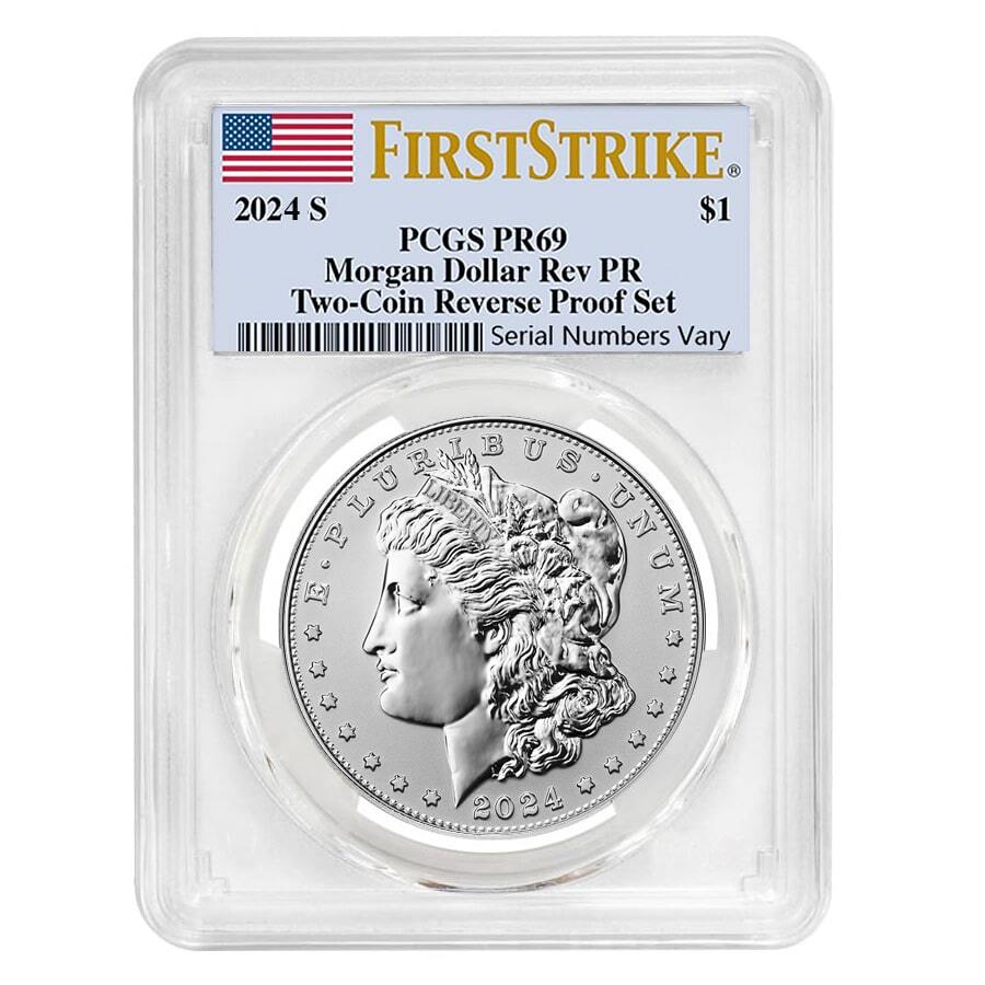 2024-S Morgan Silver Dollar Reverse Proof PCGS PF 69 FS
