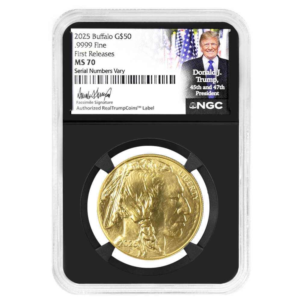 その他 25yearsagoNotforsale,unopenedANAgoldpass 2025 1 oz Gold Buffalo NGC MS 70 FR (Trump Signature)