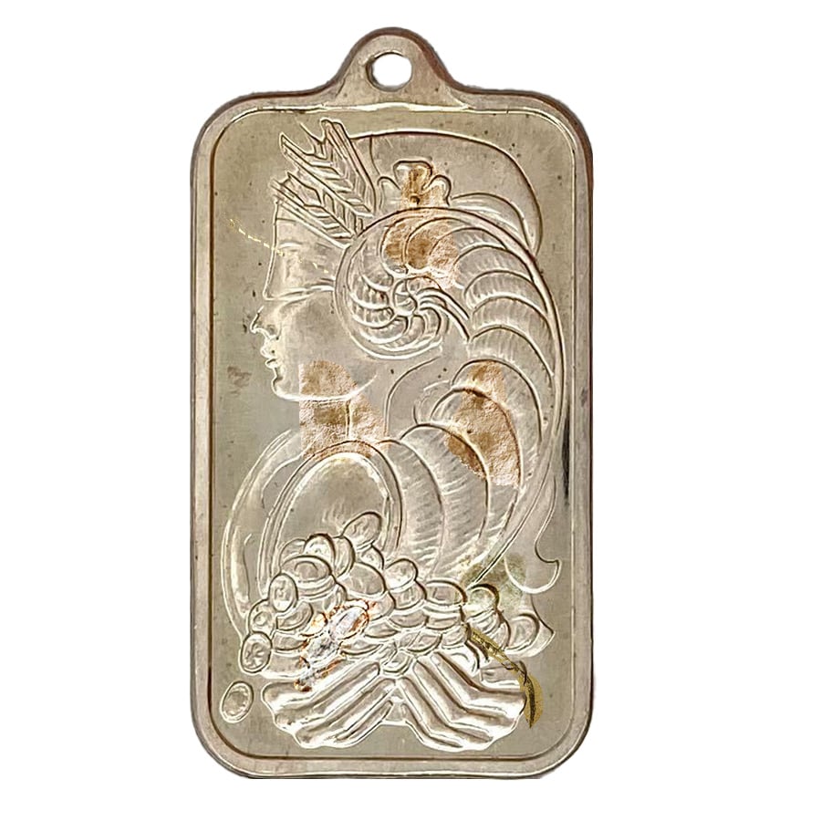 15 gram PAMP Fortuna Silver Bar Pendant .999|Bullion Exchanges