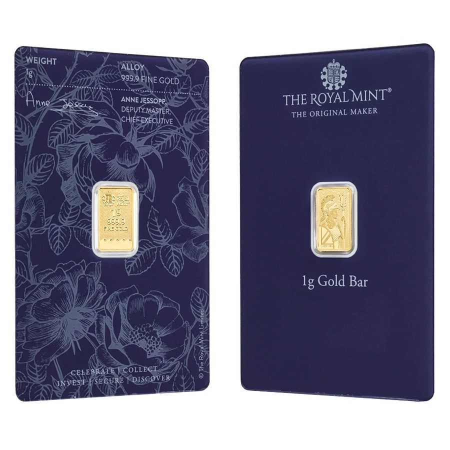 THE ROYAL MINT Best Wishes 1g Gold Bar - アクセサリー
