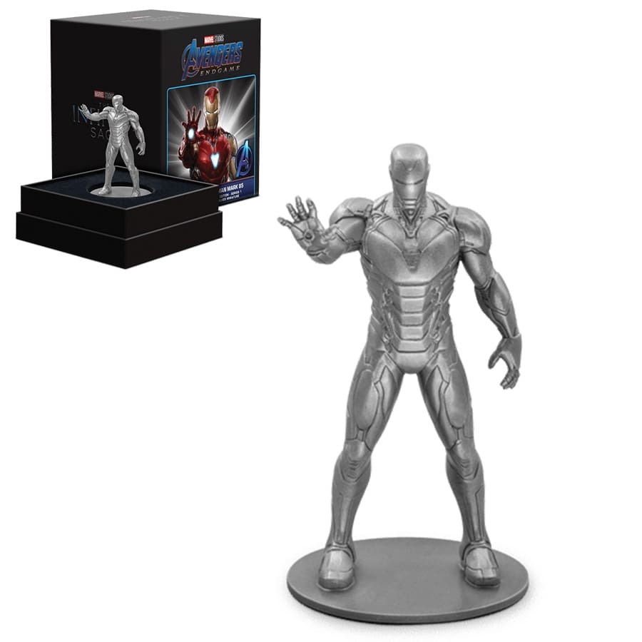 160 gram New Zealand Marvel Iron Man Mark 85 Silver Miniature