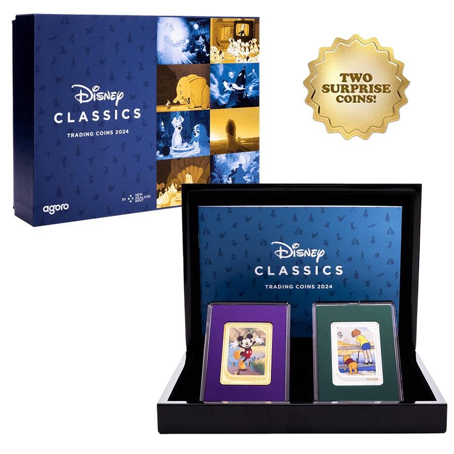 2024 Niue Disney Classics Trading Coins Mystery Sealed Set
