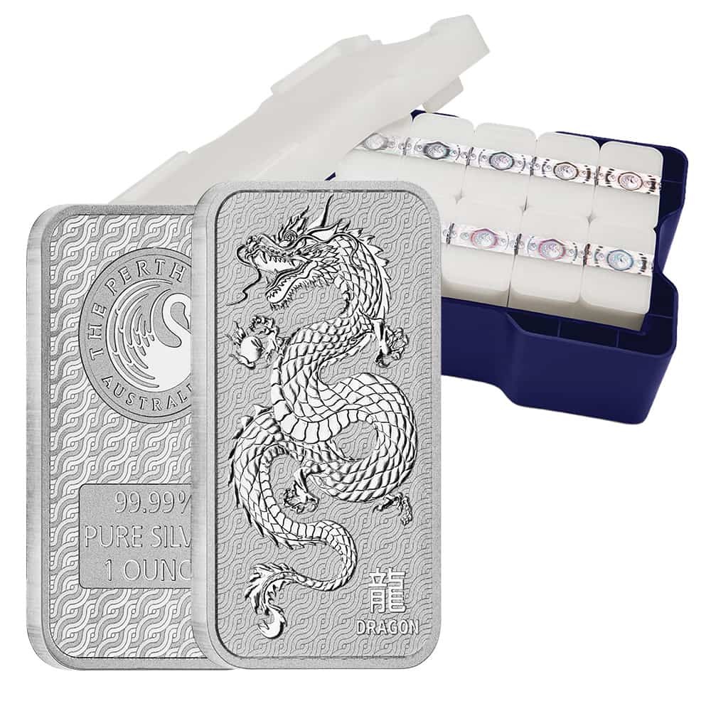 新品 大人気商品  Monster Box Bar Silver Dragon Lunar Mint Perth oz 1 - 200 of アイドル